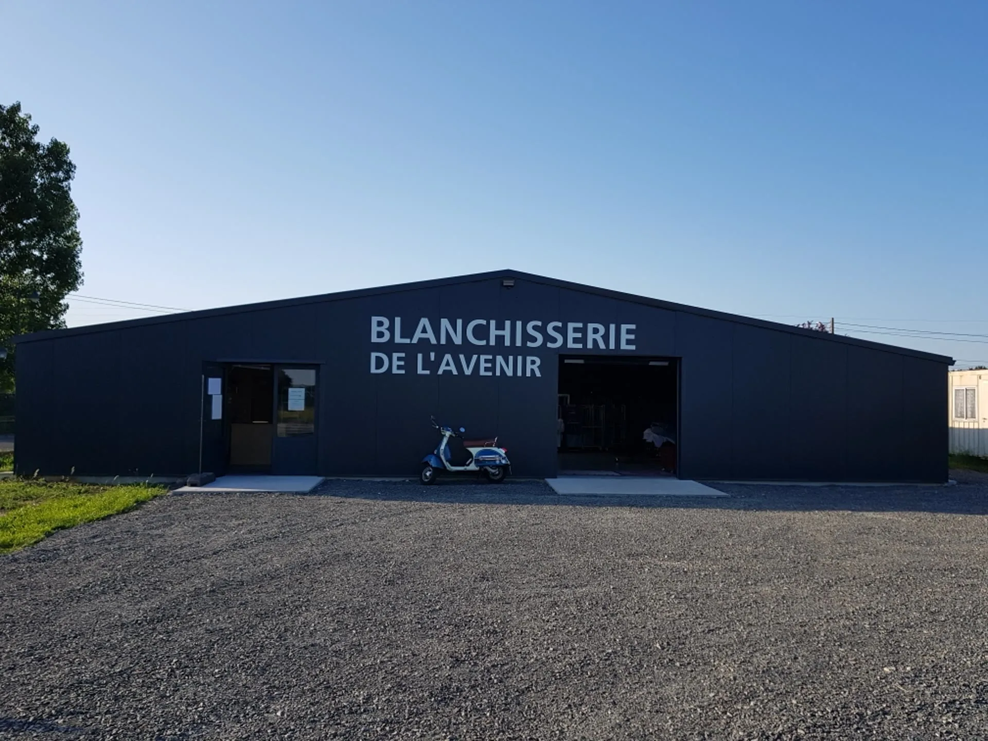 L'équipe de la Blanchisserie de l'Avenir